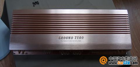 参考级四声道放大器GROUND ZERO GZPA Reference 4全貌