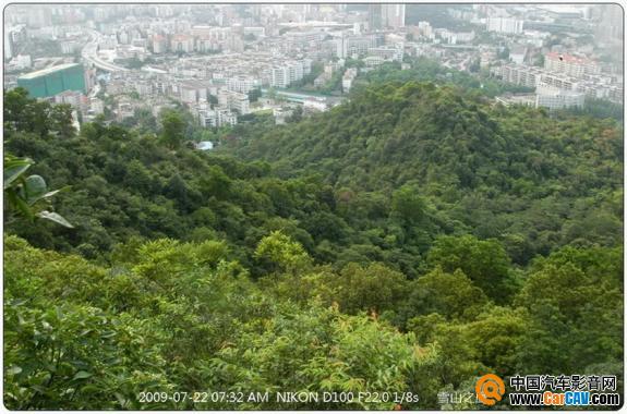 广州白云山日食,彩虹精彩程现 雪山之鹰