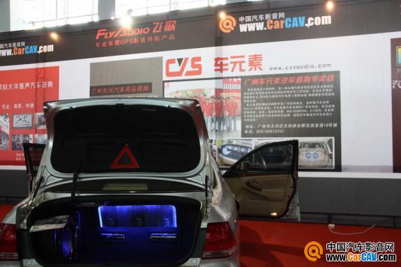 广州车元素展车区，此次车元素也派出势阵容参加广州车展
