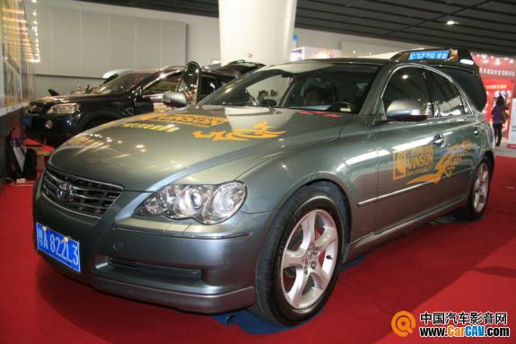 广东悦声技术联盟广州兆程的锐志展示车