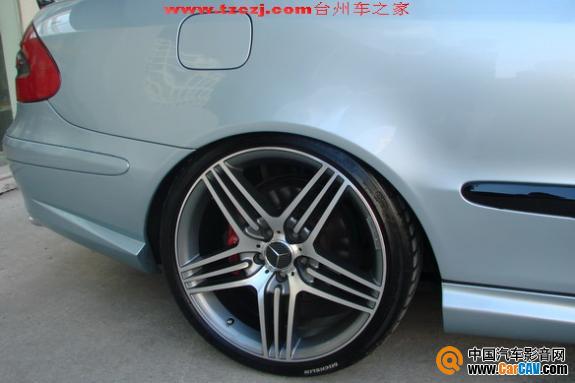 法国Michelin米其林 PS2 265/30/19后轮胎,德国AMG原厂CLS63钢圈