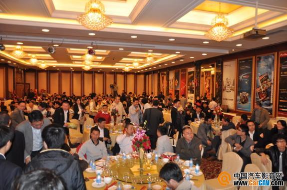 2010中国汽车影音行业年度盛会暨行业颁奖典礼座无虚席。